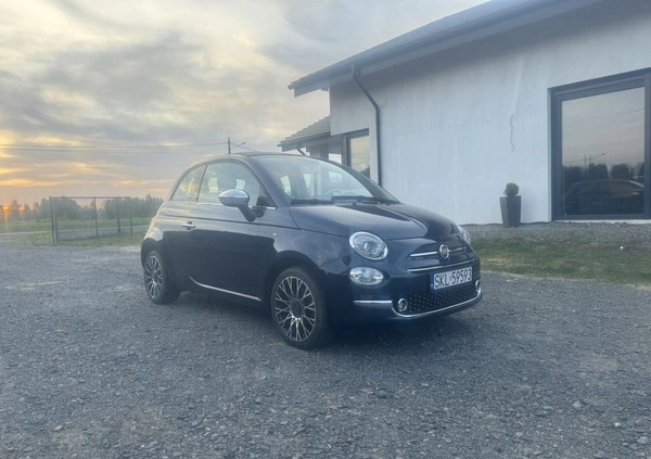 Fiat 500 cena 40900 przebieg: 21000, rok produkcji 2018 z Piwniczna-Zdrój małe 172